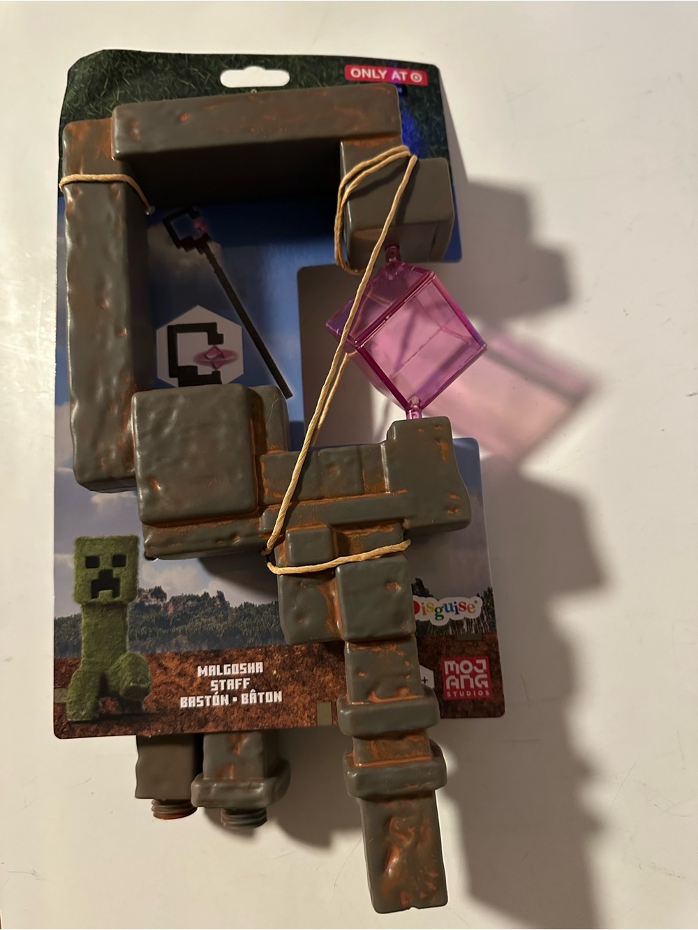 Minecraft Malgoshka Staff Toy - Pink and Brown